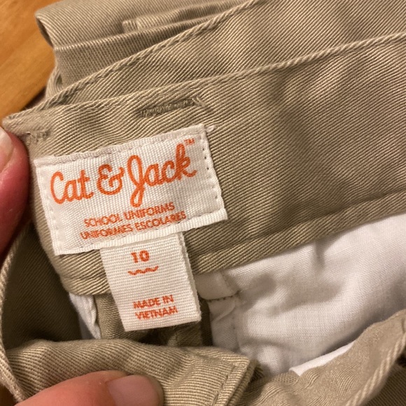 Cat & Jack Boys Khaki Size 10 - Picture 6 of 6